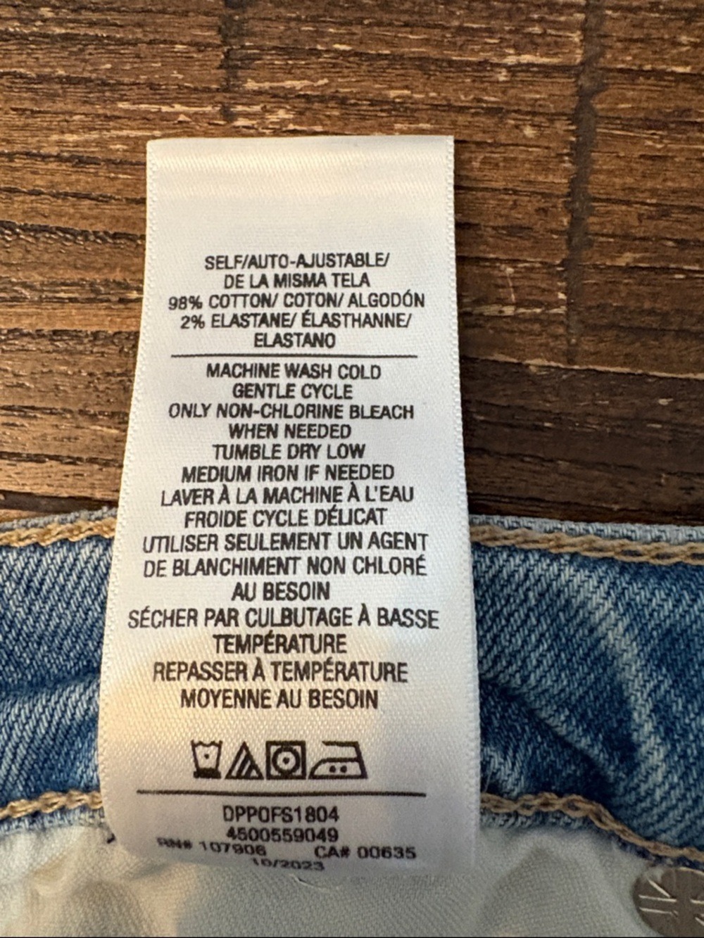 Hudson Reconstructed Midi Denim Skirt Off Shore Size 29 NWT - Picture 8 of 8